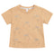 Girls Beige Stone Design T-Shirt