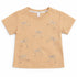 Girls Beige Stone Design T-Shirt