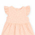 Girls Cotton Frock Pink Hearts