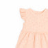 Girls Cotton Frock Pink Hearts