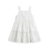 Girls Cotton Frock White