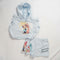 Hooded T-Shirt & Shorts Suit Blue Minnie