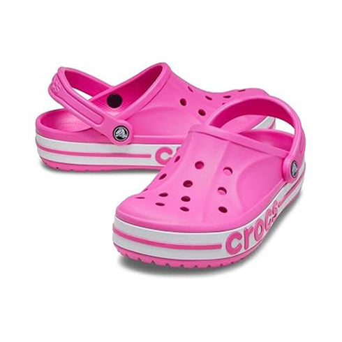 Girls Croslite Clogs Pink Croc Design