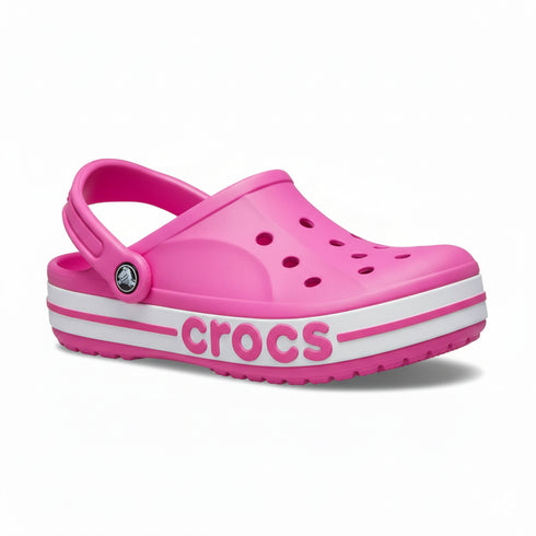 Girls Croslite Clogs Pink Croc Design