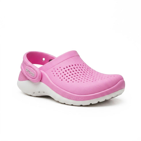 Girls Croslite Clogs Pink Ride