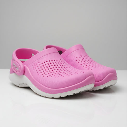 Girls Croslite Clogs Pink Ride
