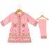 Girls Eastern Wear Shalwar Kameez Pink Embroidered