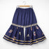 Girls Eastern Wear Suit Green & Navy Garara Style