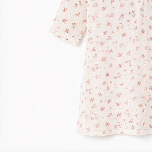 Girls Eastern Wear Suit White Floral
