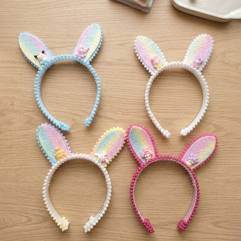 Girls Hairband Labubu Design (Assorted Color)
