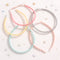 Girls Hairband Assorted Color Zigzag Design