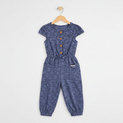 Girls Jumpsuit Chambray Blue CK