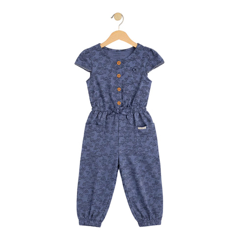 Girls Jumpsuit Chambray Blue CK