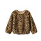 Girls Party Wear Fancy Top Fur Pearl Design