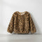 Girls Party Wear Fancy Top Fur Pearl Design