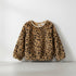 Girls Party Wear Fancy Top Fur Pearl Design