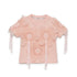 Girls Party Wear Top Pearls & Stones Floral