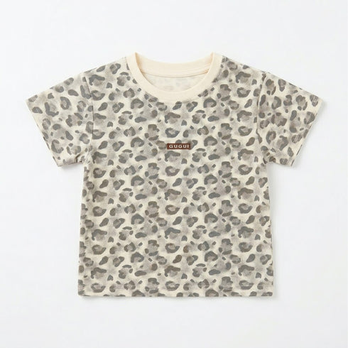 Girls Party Wear T-Shirt Grey Printed