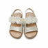Girls Sandals Gold Ankle-Strap