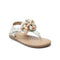 Girls Sandals Offwhite Cream Thong Style