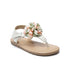 Girls Sandals Offwhite Cream Thong Style