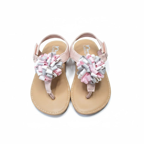 Girls Sandals Pink Thong-Style
