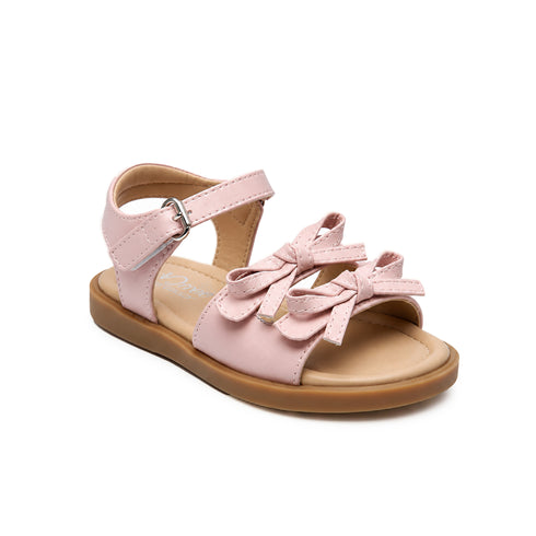 Girls Sandals Pink Charming Ankle-Strap