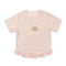 Girls T-Shirt Baby Pink Sunshine Printed