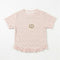 Girls T-Shirt Baby Pink Sunshine Printed