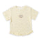 Girls T-Shirt Cream Sunshine Printed