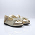 Gold Glitter Butterfly Mary Jane Pump Shoes