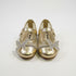 Gold Glitter Butterfly Mary Jane Pump Shoes