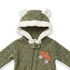 Winter Baby Romper Zipper 0-9M
