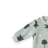 Green Fleece Winter Baby Romper 0-9M