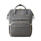Grey Baby Bag for Infants with Diaper Storage | Lightweight 0M+