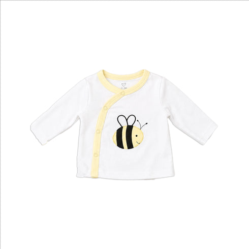 Honeybee Baby Girl Dresses Shirt With Bodysuit Trouser Cap Set 0-9M