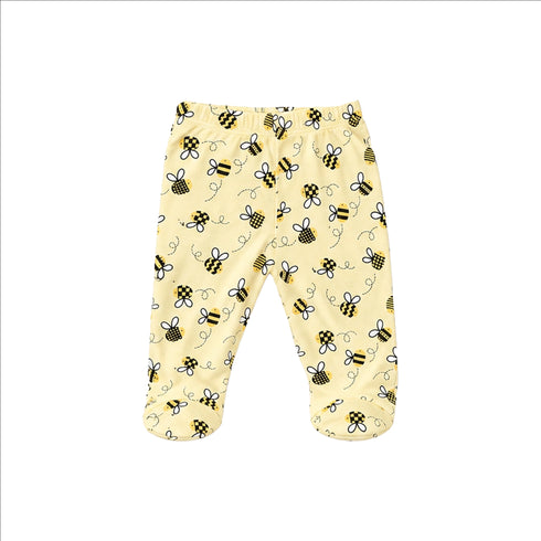 Honeybee Baby Girl Dresses Shirt With Bodysuit Trouser Cap Set 0-9M