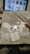 Hooded Baby Bath Towel Grey Character