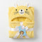Hooded Kids Blanket Yellow Character