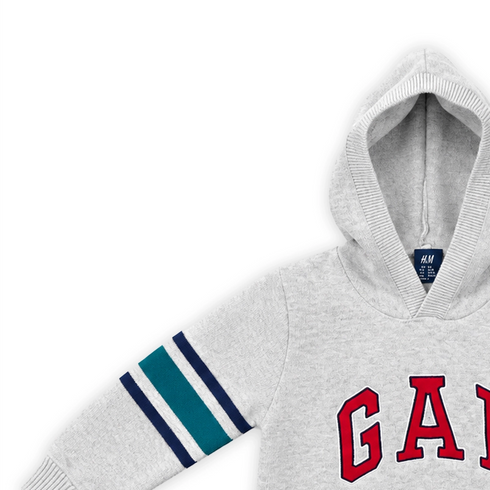 Woolen Grey GAP Hooded Sweater