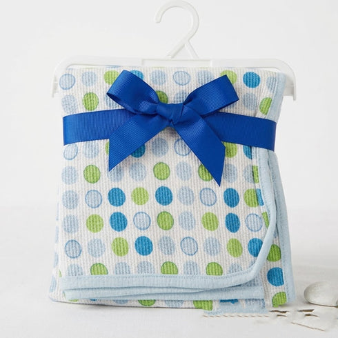 Infant Cotton Wrapping Sheet Blue