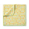 Infant Cotton Wrapping Sheet Green Printed