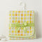 Infant Cotton Wrapping Sheet Green Printed