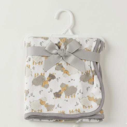 Infant Cotton Wrapping Sheet Baby Sheep