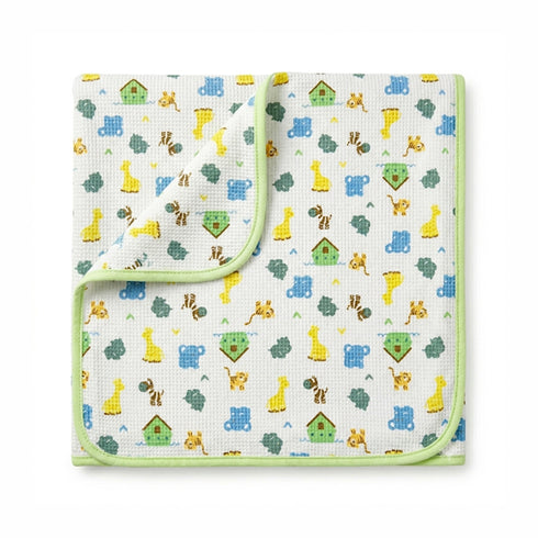 Infant Cotton Wrapping Sheet Safari