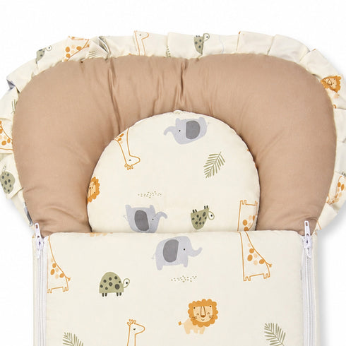 Infant Cozy Carry Nest Safari