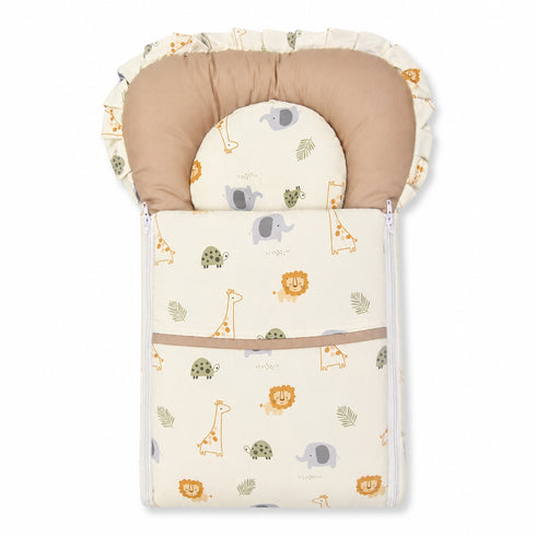 Infant Cozy Carry Nest Safari