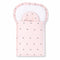 Infant Cozy Carry Nest Pink Vintage Bow & Checks Print