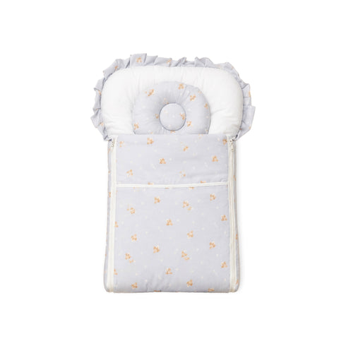 Infant Cozy Gadda Nursery Set Blue Rockets