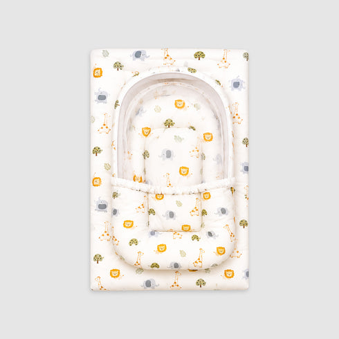 Infant Cozy Gadda Nursery Set Cream Safari